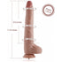 Hismith Extra-Length Vibrating Silicone Dildo